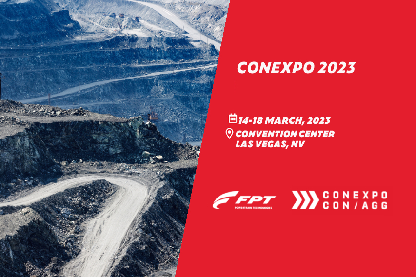 Construction Equipment Engines at CONEXPO 2023 FPT Industrial FPT Industrial