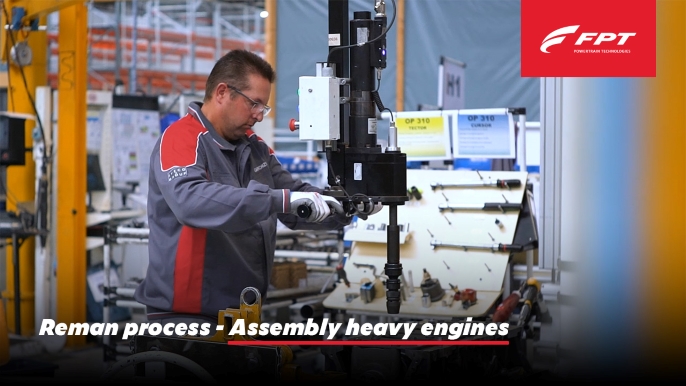 12 Reman process - Assembly heavy engines